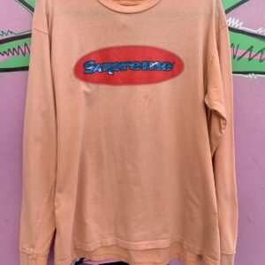 Photo detail:FADED SUPREME LOGO LONG SLEEVE GRAPHIC T SHIRT