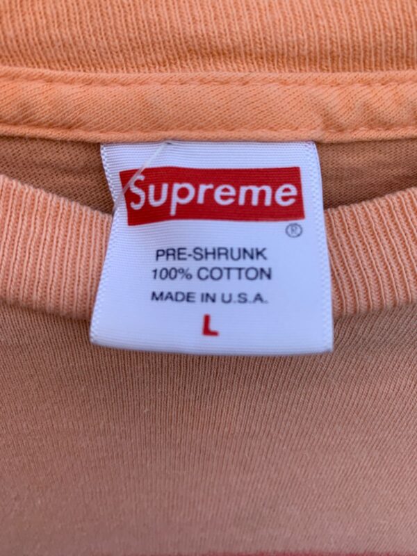 FADED SUPREME LOGO LONG SLEEVE GRAPHIC T SHIRT