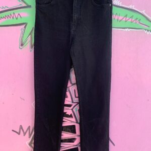 Photo detail:CLASSIC STRAIGHT LEG SUPER BLACK DENIM JEANS