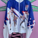 1992 OLYMPICS USA DREAM TEAM NBA ZIPUP TYVEK PAPER JACKET