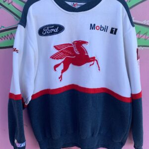 Photo detail:AS-IS NASCAR JEREMY MAYFIELD PEGASUS FORD MOBIL 1 SWEATSHIRT