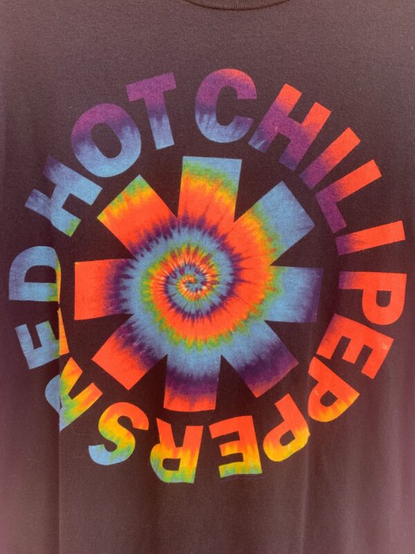 RED HOT CHILI PEPPER REPOP TIE DYE GRAPHIC T SHIRT