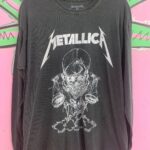 METALLICA SKULL REPOP LONG SLEEVE T SHIRT