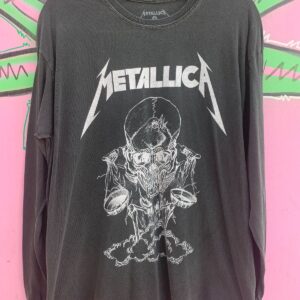 Photo detail:METALLICA SKULL REPOP LONG SLEEVE T SHIRT