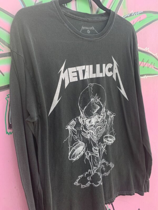 METALLICA SKULL REPOP LONG SLEEVE T SHIRT