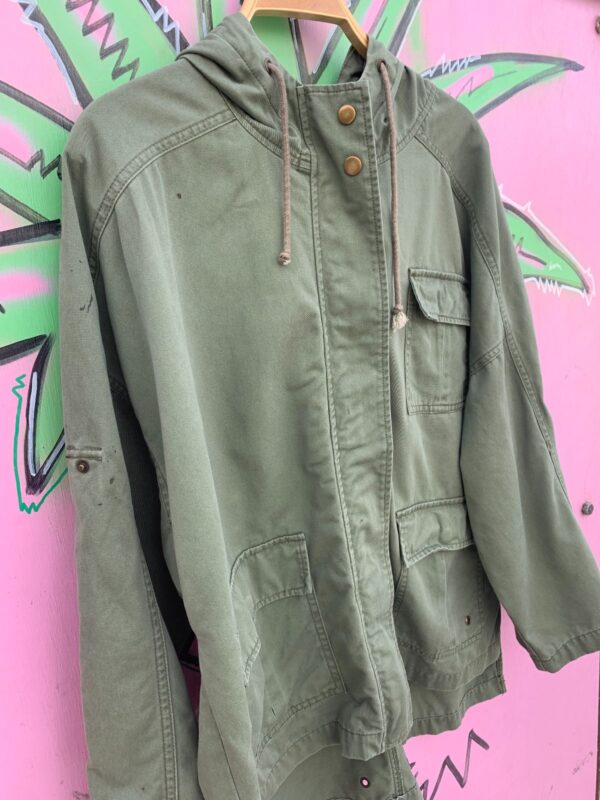 *AS-IS* COOL HOODED MILITARY STYLE ANORAK JACKET