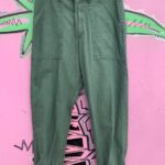 RAD! MADE IN USA 100% COTTON MILITARY STYLE FATIGUE TROUSERS