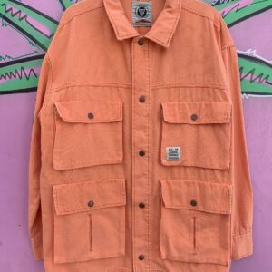 Photo detail:COOL PASTEL SORBET CANVAS UTILITY JACKET