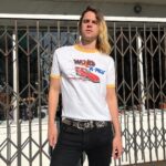 AS-IS AUSTIN AND GAGE CORVETTE FUNNY CAR RINGER T-SHIRT