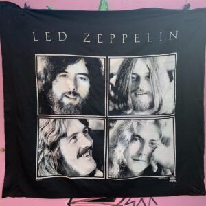 Photo detail:AS-IS 1994 LED ZEPPLIN ROCK EXPRESS WALL FLAG