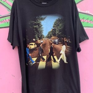 Photo detail:NICE! 1990S DEADSTOCK THE BEATLES ABBEY ROAD TSHIRT