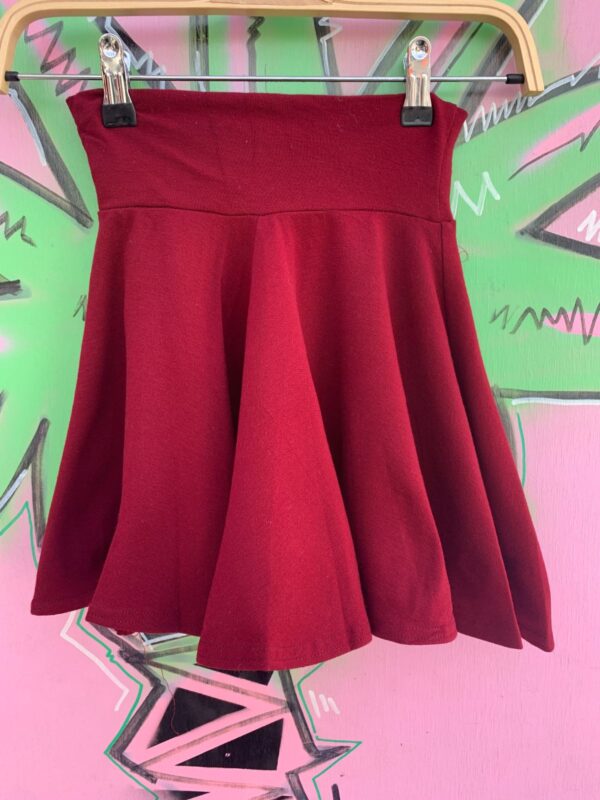 DEADSTOCK! STRETCHY & SHORT 100% COTTON CYCLE SKATER SKIRT