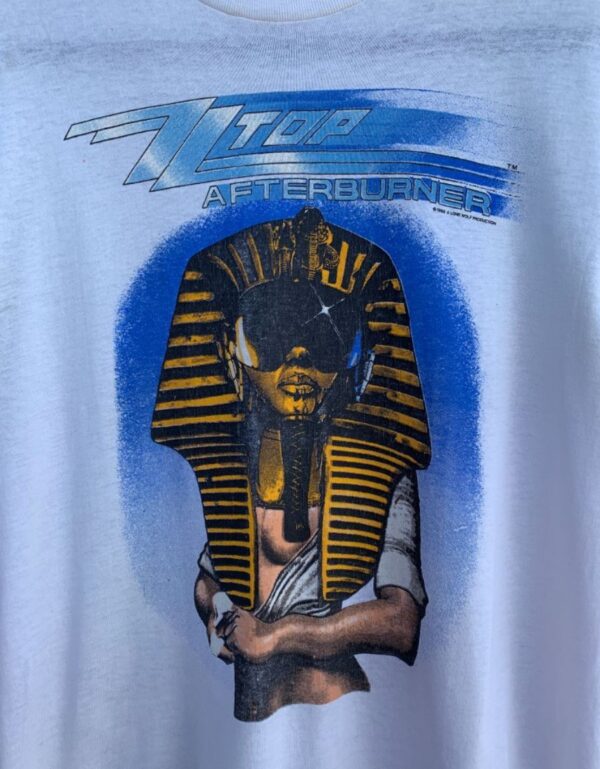 1986 ZZ-TOP AFTERBURNER TOUR SLEEVELESS T-SHIRT