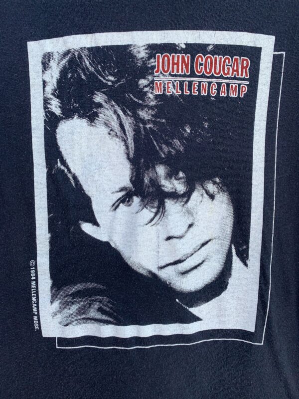 1984 JOHN COUGAR MELLENCAMP SINGLE STITCH T-SHIRT