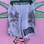 VISION STREET WEAR TIE DYED SWEAT SHORTS