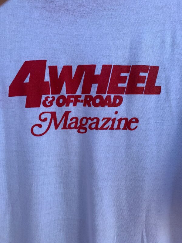 4WHEEL & OFF ROAD MAGAZINE RINGER T-SHIRT