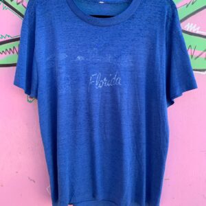 Photo detail:THREADBARE FLORIDA SEAGULL GRAPHIC SINGLE STITCH T-SHIRT