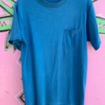 AS-IS BOXY SINGLE STITCH POCKET T-SHIRT W/ CONTRAST STITCH