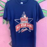 1985 TWINS ALL STAR GAME BASEBALL SINGLE STITCH T-SHIRT
