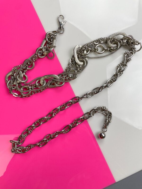 *AS-IS* RAD! INNER WOVEN MULTI-CHAIN LINK BELT CHAIN BELT