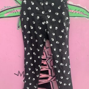 Photo detail:ALLOVER SKULL PRINT PANTS ELASTIC WAIST