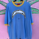 NFL SAN DIEGO CHARGERS RINGER T-SHIRT