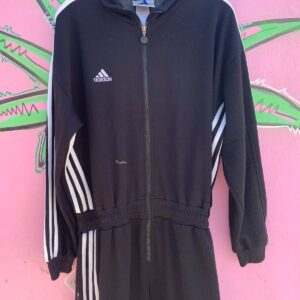 Photo detail:ADIDAS THREE STRIPE ONE PIECE TRACKSUIT W/ TREFOIL BACK LOGO