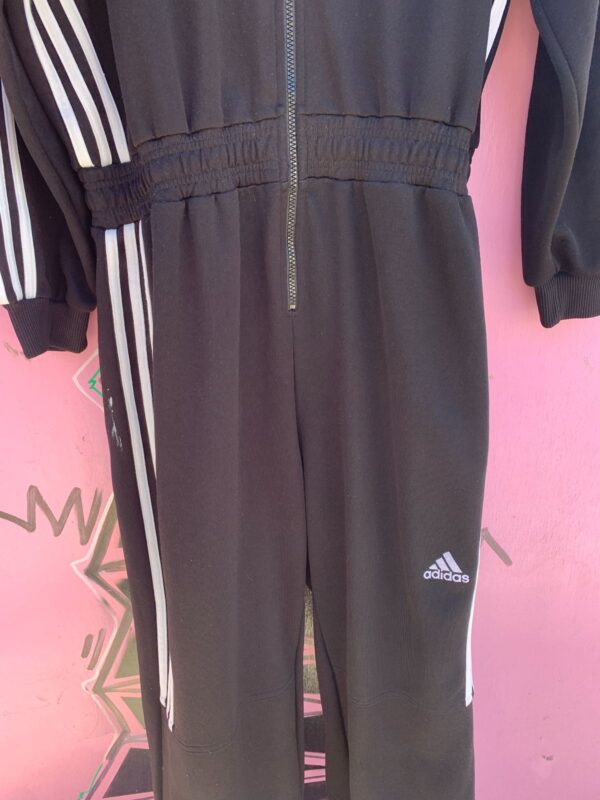 ADIDAS THREE STRIPE ONE PIECE TRACKSUIT W/ TREFOIL BACK LOGO