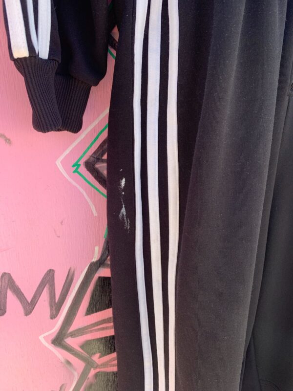 ADIDAS THREE STRIPE ONE PIECE TRACKSUIT W/ TREFOIL BACK LOGO