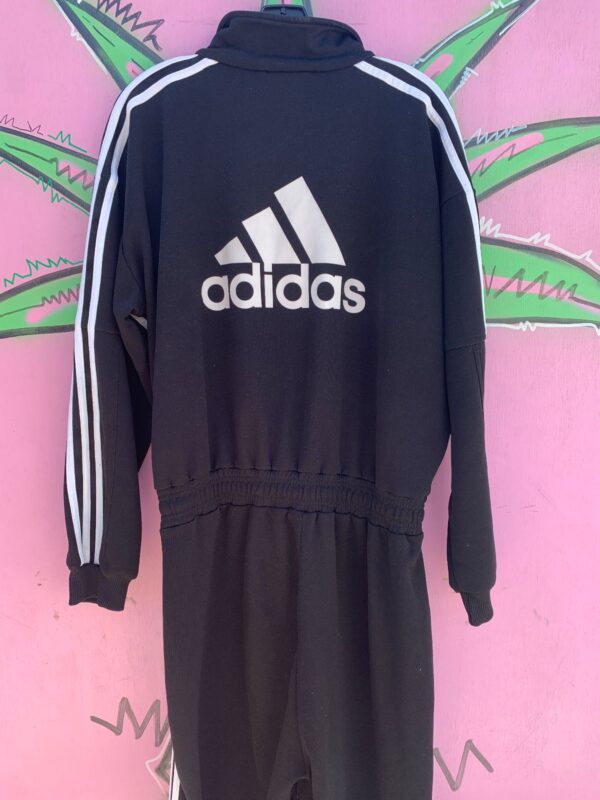 ADIDAS THREE STRIPE ONE PIECE TRACKSUIT W/ TREFOIL BACK LOGO