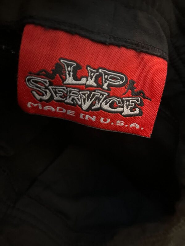 #ROCKNROLL! RARE! MADE IN USA! #LIPSERVICE! FUZZY CLUB PANTS