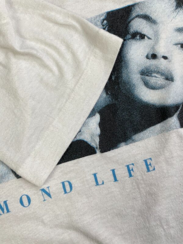 *AS-IS* SADE DIAMOND LIFE SINGLE STITCHED 50/50 T-SHIRT SMALL FIT