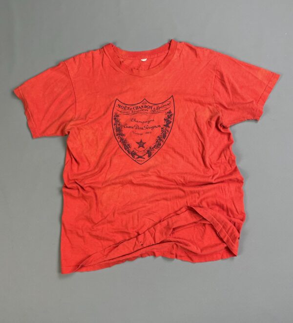 SO SICC! 1970S-80S DOM PERIGNON MOET ET CHANDON GRAPHIC SINGLE STITCHED TSHIRT