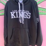 EMBROIDERED NHL LOS ANGELES KINGS HOODED SWEATSHIRT