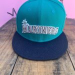 SEATTLE MARINERS EMBROIDERED FITTED HAT