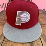 INDIANA PACERS EMBROIDERED FITTED HAT