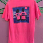 DAYGLOW PINK OCEAN SPRAY SINGLE STITCH T-SHIRT
