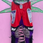 AS-IS 1990S ITALIAN COLORBLOCK MOTOCROSS RACING PANTS