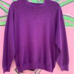 BLANK PURPLE CREWNECK SWEATSHIRT