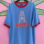 NFL HOUSTON OILERS RINGER T-SHIRT