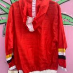 DEADSTOCK NWT 1980S COLOR BLOCK HOODED PULLOVER WINDBREAKER