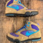 1990S SUEDE ACG CALDERA TWO TONE  HIGH TOP HIKING SHOES