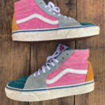 *AS IS* SK8-HI COLOR BLOCK HIGH TOP SNEAKER SHOES
