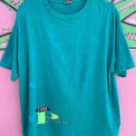 AS-IS BOXY 1992 OCEAN PACIFIC FUNKY SURF GRAPHIC T-SHIRT