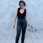 COOL! 1980S SUPER HIGH WAIST NYLON STRAIGHT LEG PARACHUTE PANTS CARGO ZIPPER POCKETS