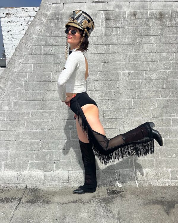 CRAZY!!! FULL FRINGED CHAPS STYLE PANTS
