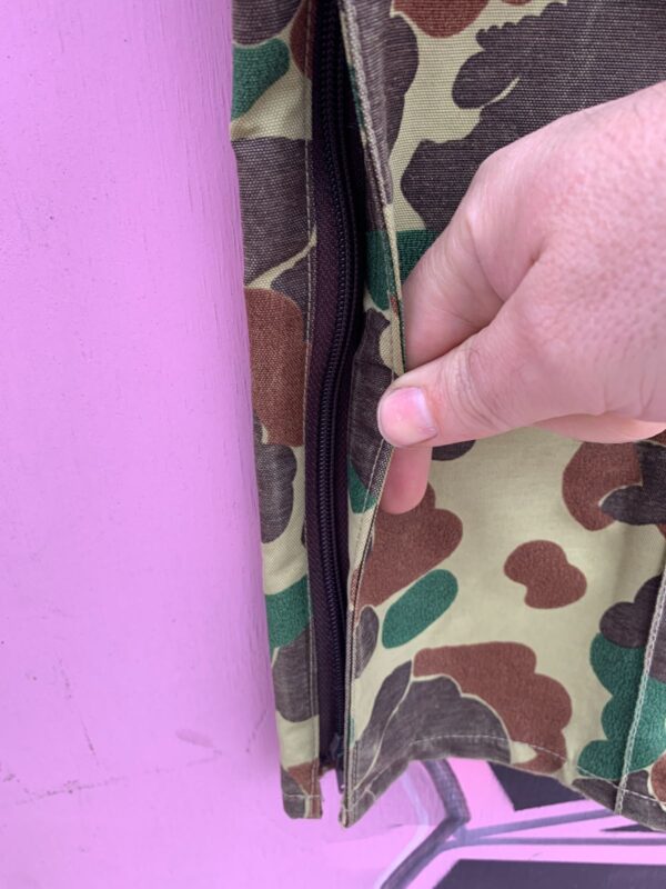 CLOUD CAMOUFLAGE PLEATED PANTS W/ INNER LINING