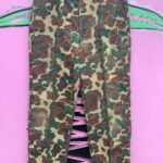 CLOUD CAMOUFLAGE PLEATED PANTS W/ INNER LINING