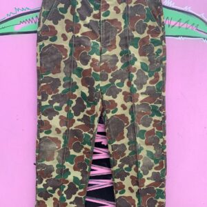 Photo detail:CLOUD CAMOUFLAGE PLEATED PANTS W/ INNER LINING