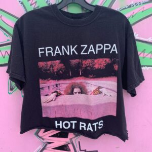 Photo detail:CROPPED FRANK ZAPPA HOT RATS GRAPHIC TEE